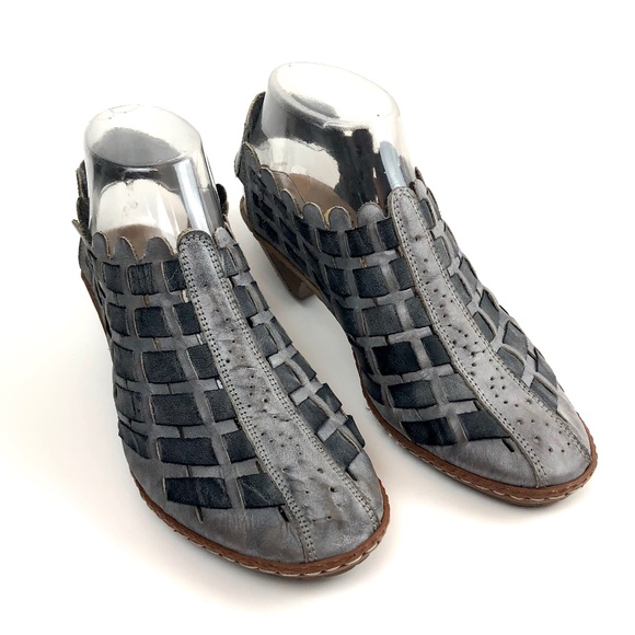 Rieker Shoes - Rieker Womens 46778-40 SINA 78 White Grey/White Dust Size 37